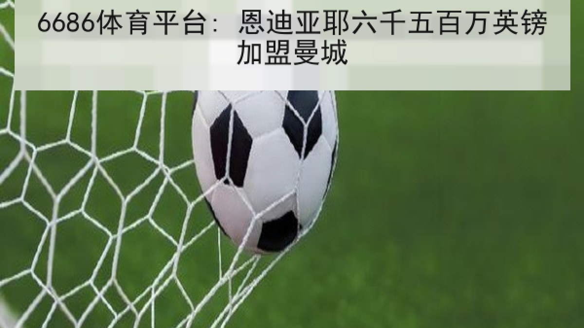 6686体育平台: 恩迪亚耶六千五百万英镑加盟曼城